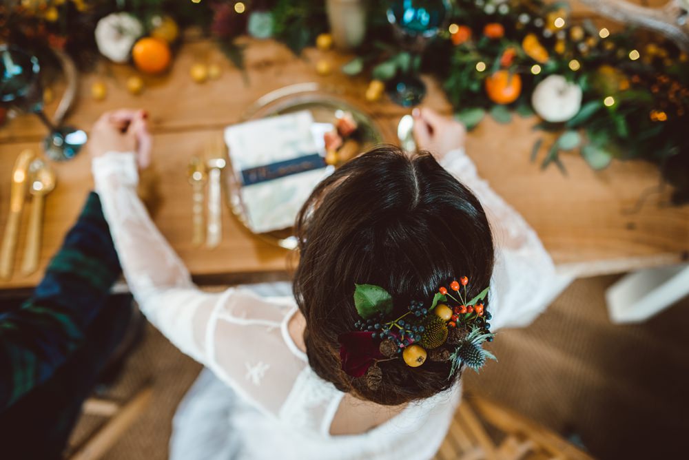 Rustic Christmas Wedding Ideas Dhw Photography