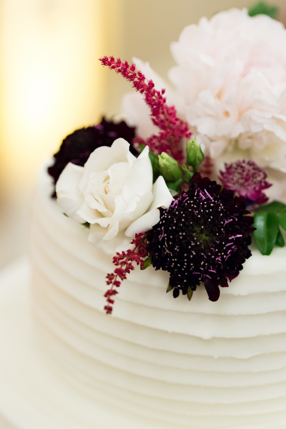 Cake Flowers Decor Stotesbury Mansion Wedding Mariya Stecklair Photography