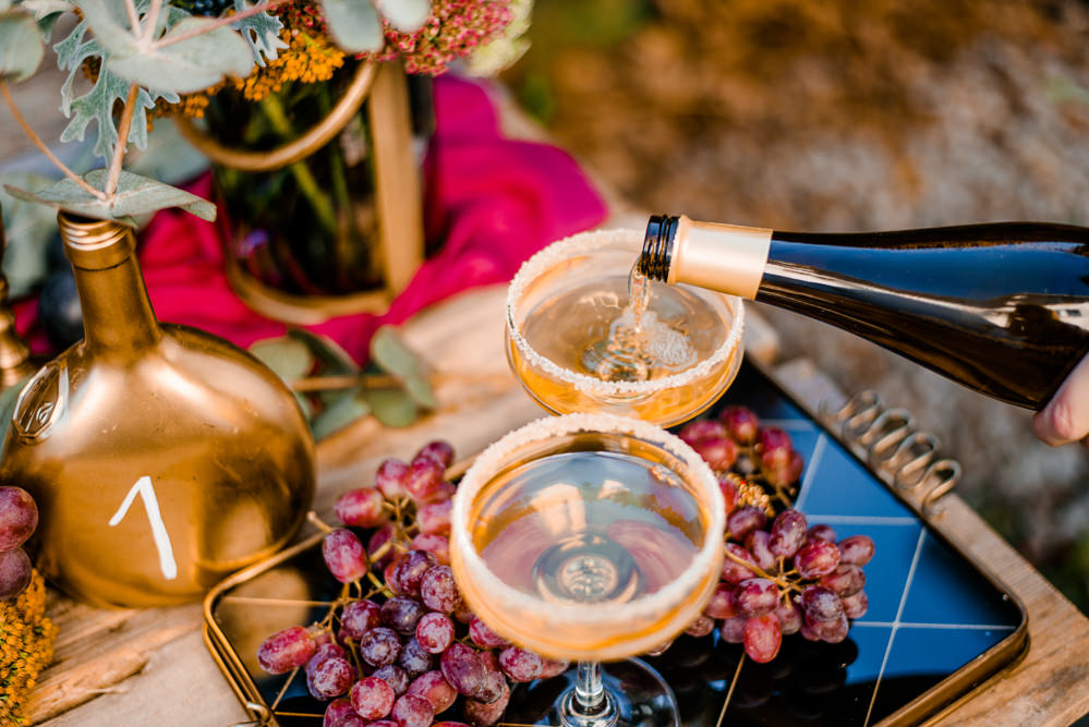 Cocktails Drinks Autumnal Fairytale Wedding Ideas Miriam Peuser Photography