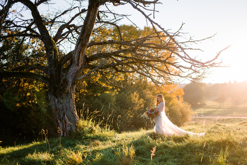 Autumnal Fairytale Wedding Ideas Miriam Peuser Photography