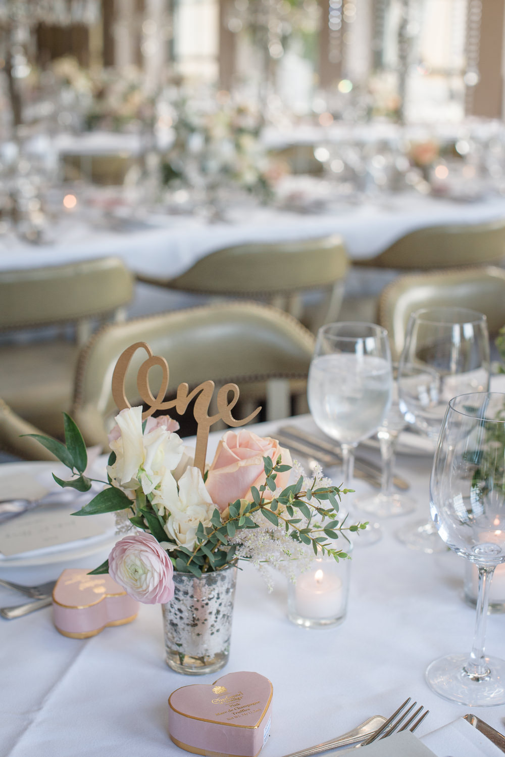 Table Number Laser Cut Wooden Calligraphy Peach Blush Rose Babington House Wedding Ria Mishaal Photography