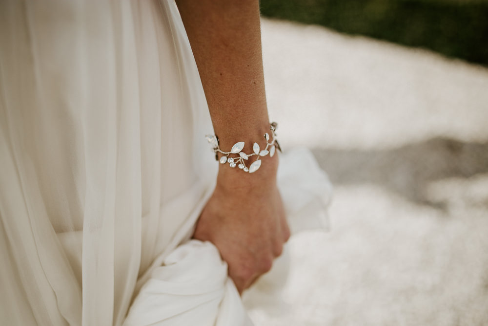 Bride Bridal Bracelet Blue Rich Romantic Wedding Ideas Daze of Glory Photography Catherine Spiller Photography