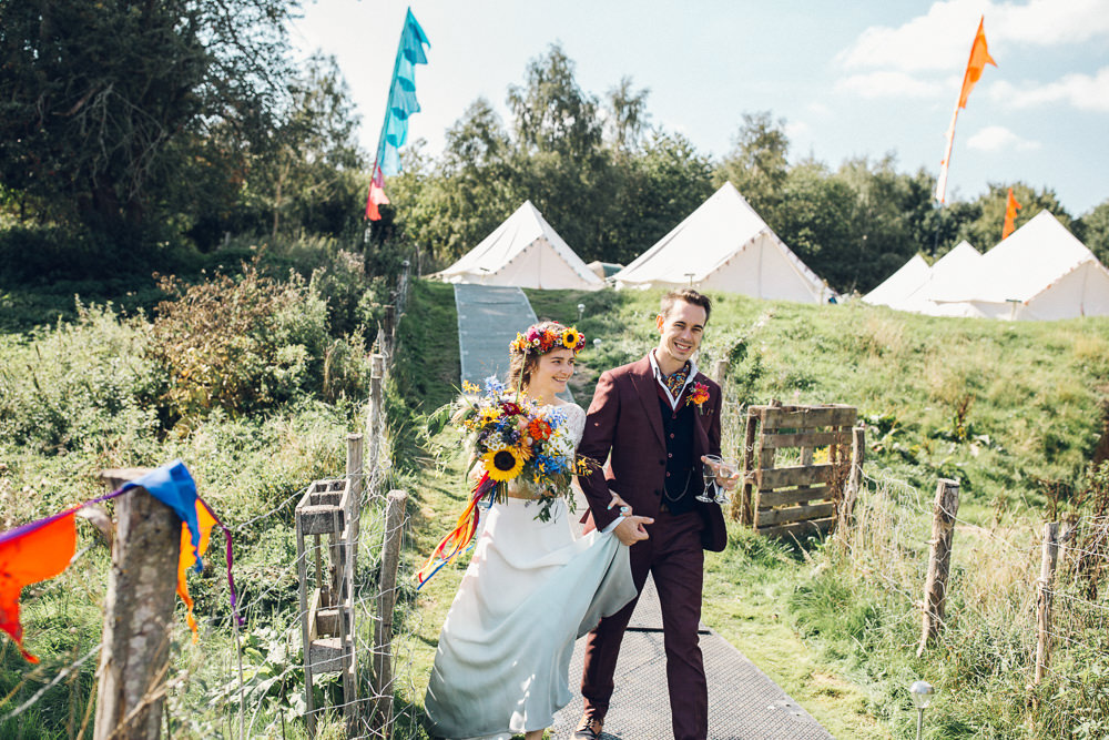 Bright Camp Festival Wedding Chloe Lee Photography
