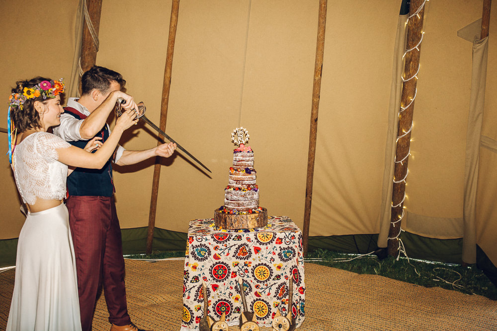 Bright Camp Festival Wedding Chloe Lee Photography