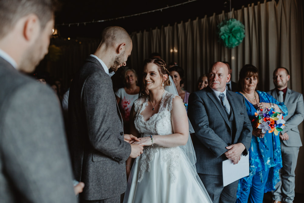 Cute Rainbow Wedding Stevie Jay Photography