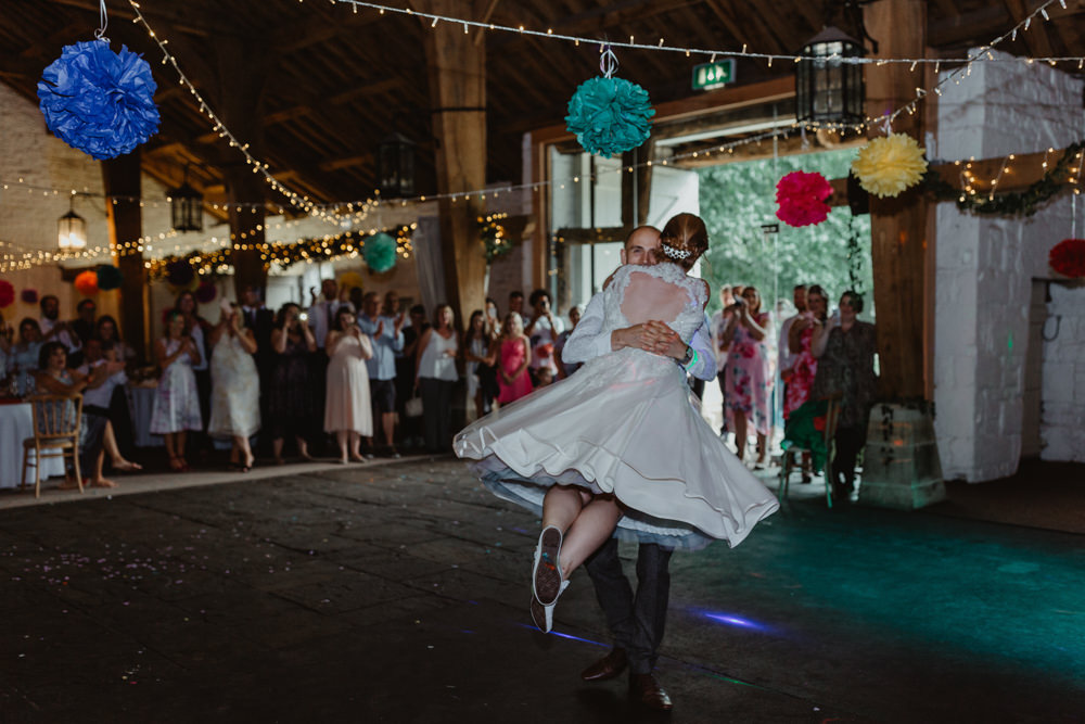 Cute Rainbow Wedding Stevie Jay Photography