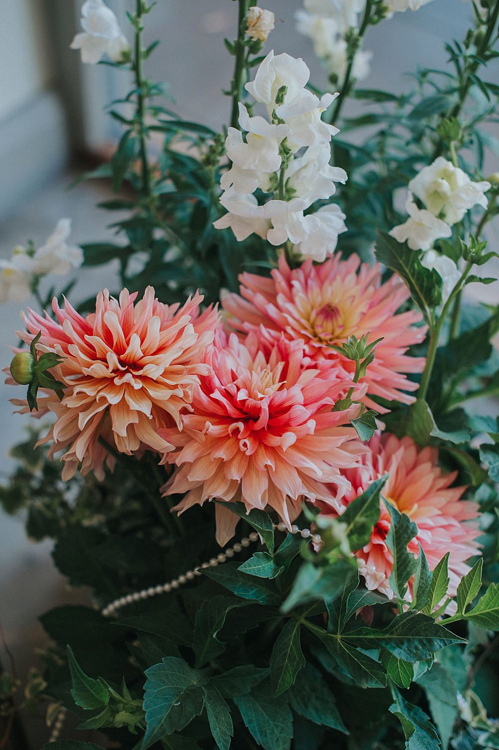 Croal Dahia Flowers Houchins Farm Wedding Julia and You Photography