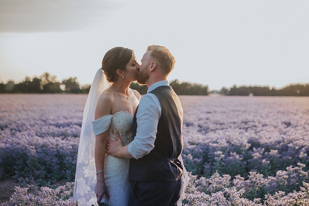 Lilac Borage Field Portraits Houchins Farm Wedding Julia and You Photography