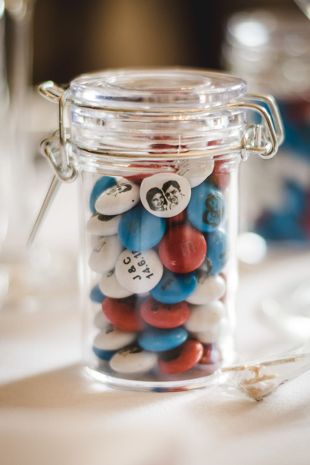 Personlised M&Ms Langar Hall Wedding Robert Leons Photography