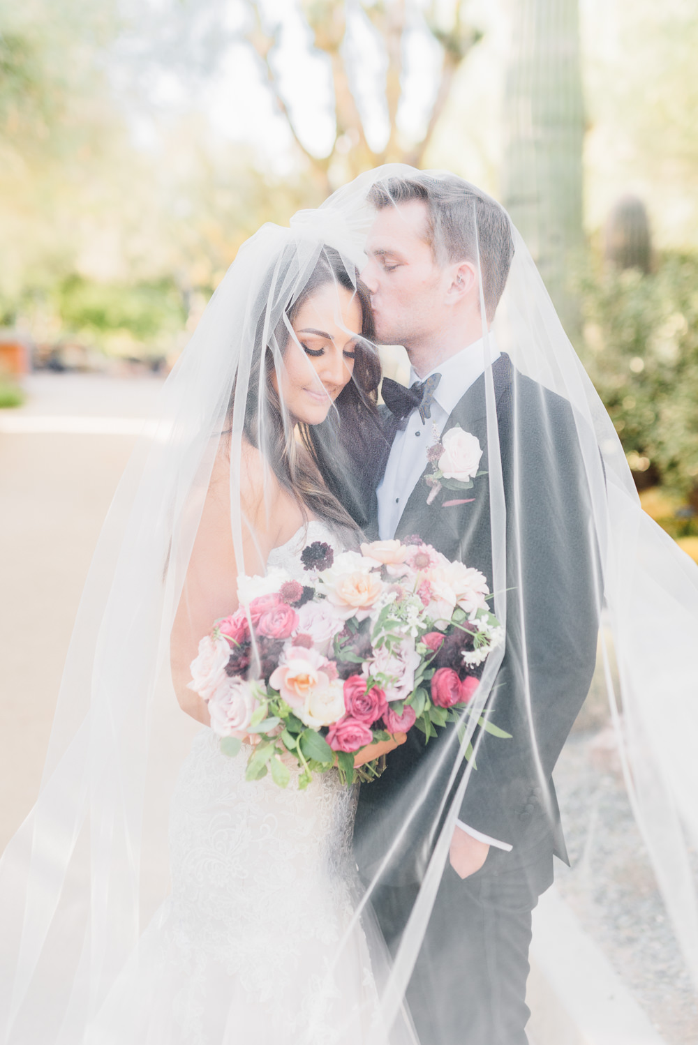 Romantic Soft Elopement Wedding Las Vegas Kristen Joy Photography
