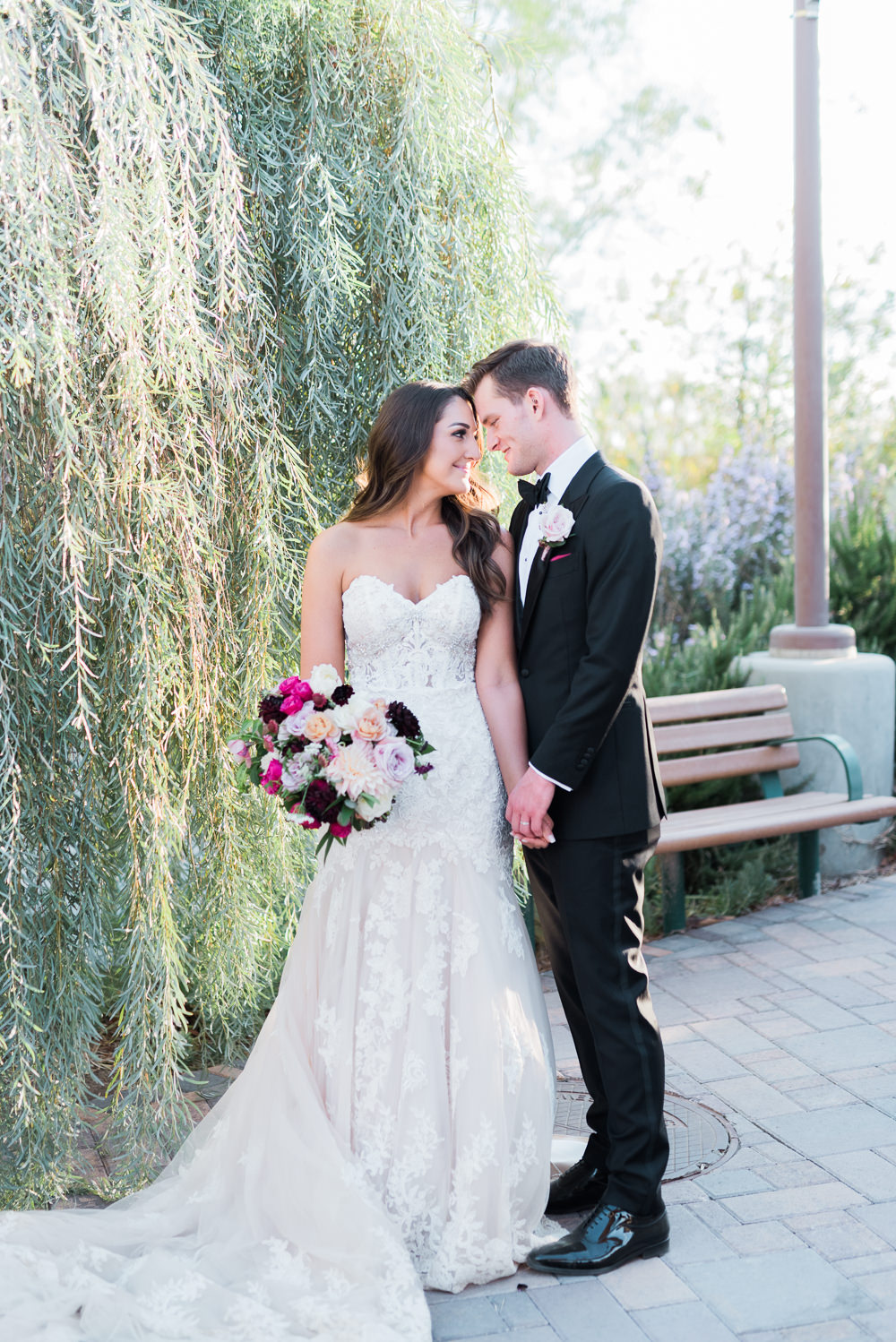 Romantic Soft Elopement Wedding Las Vegas Kristen Joy Photography