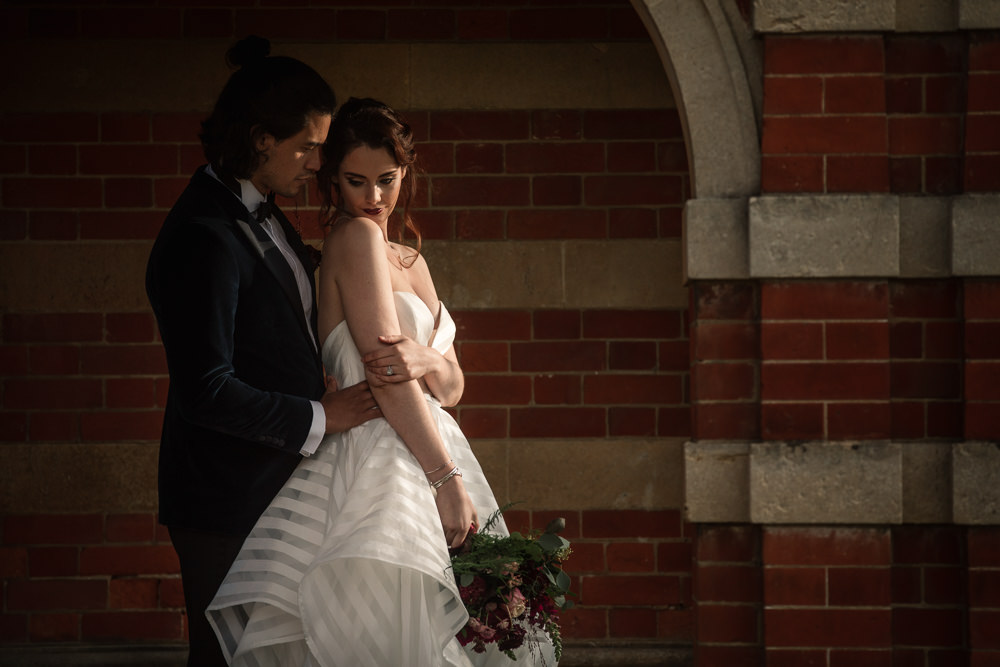 Winter Luxe Wedding Ideas Becky Harley Photography