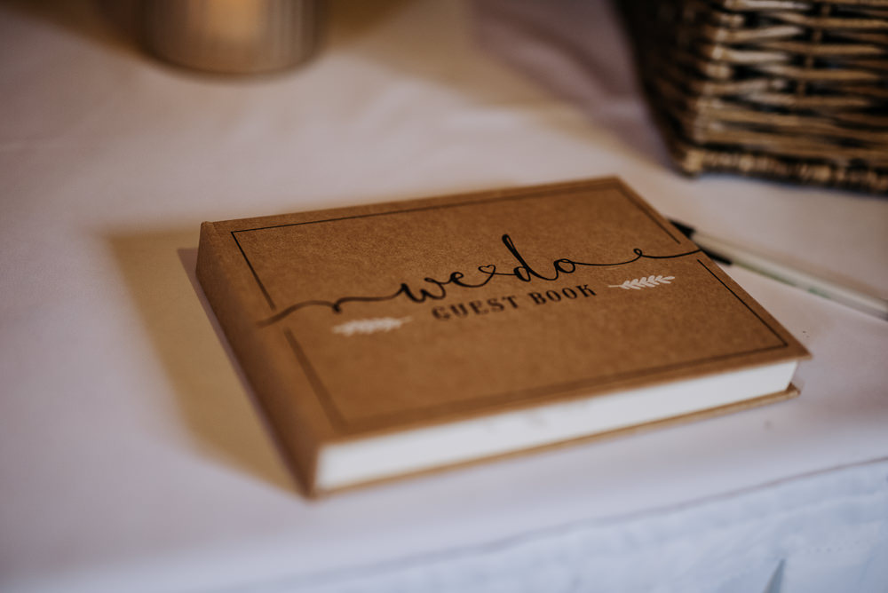 Guest Book Barn Elsham Hall Wedding Wedding Kazooieloki Photography