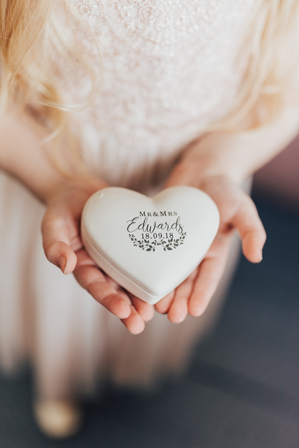 Heart Ring Box Ceremony Beacon House Wedding Elopement Rebecca Carpenter Photography