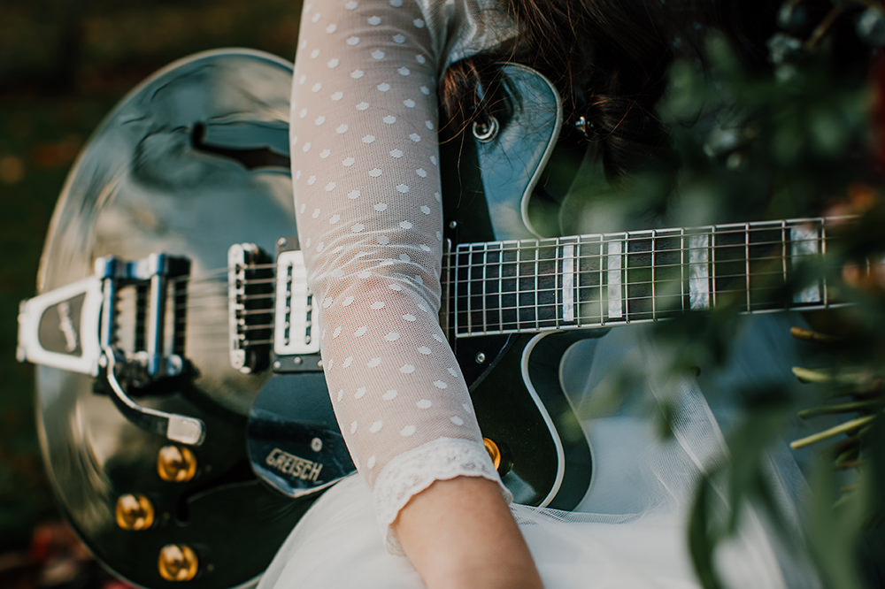 Bohemian Music Folk Wedding Ideas Gail Secker Photography
