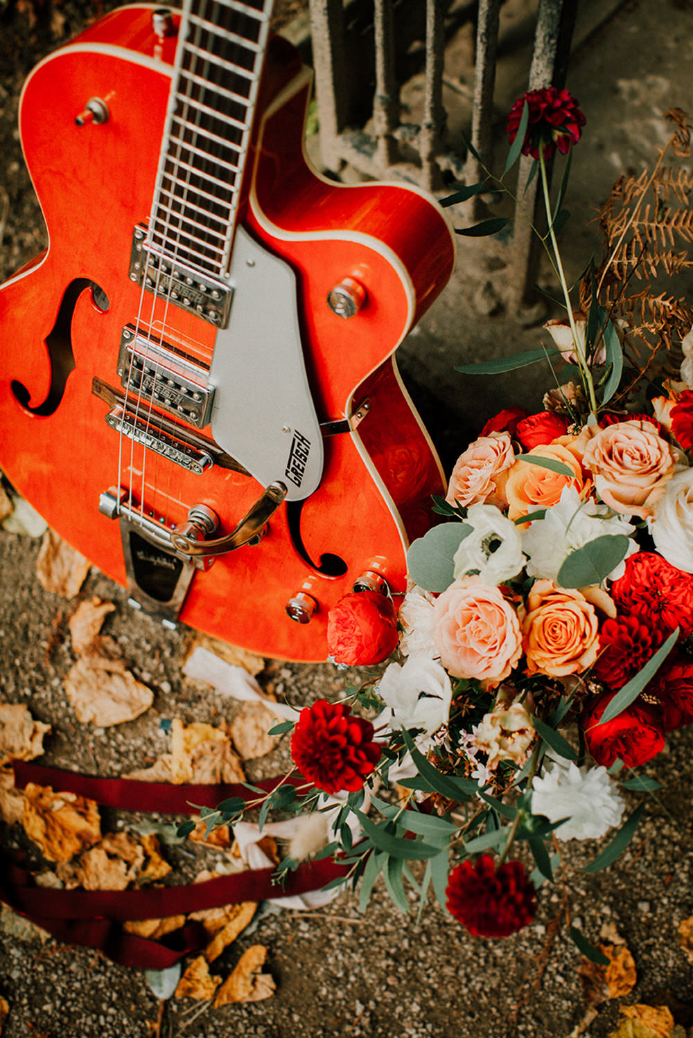 Bohemian Music Folk Wedding Ideas Gail Secker Photography