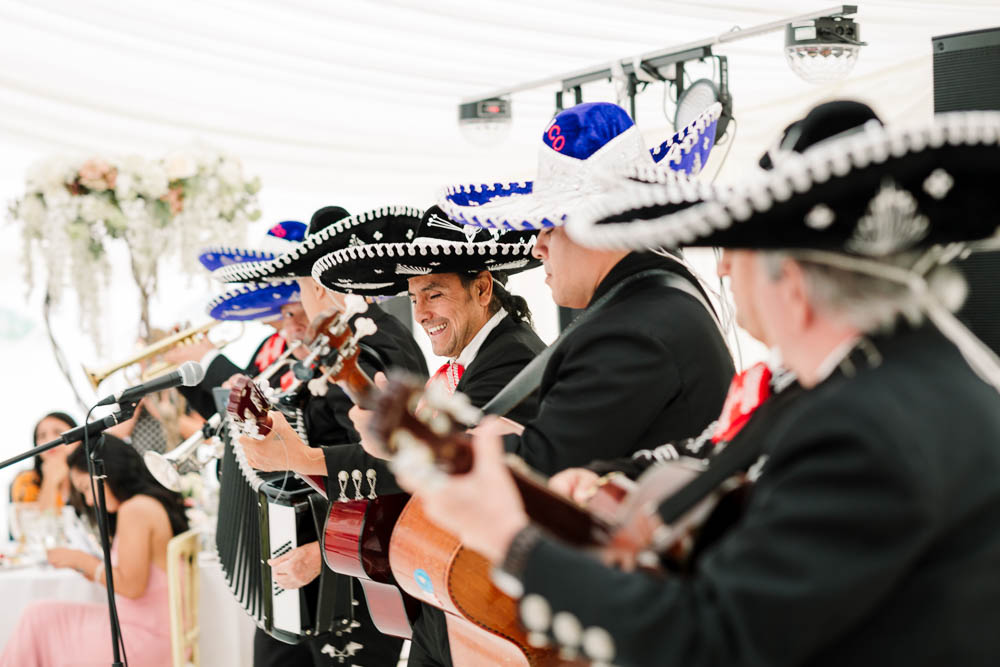 Mariachi Band Brewerstreet Farmhouse Wedding Danielle Smith Photography