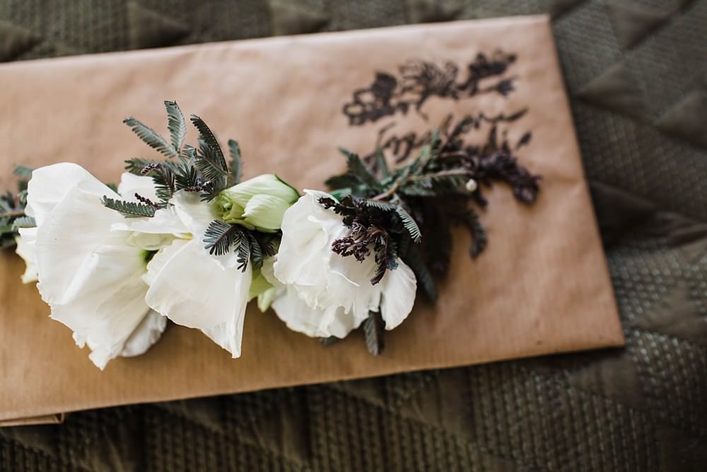 Rose Buttonhole Flowers Groom Cherwell Boathouse Wedding Claudia Rose Carter Photography