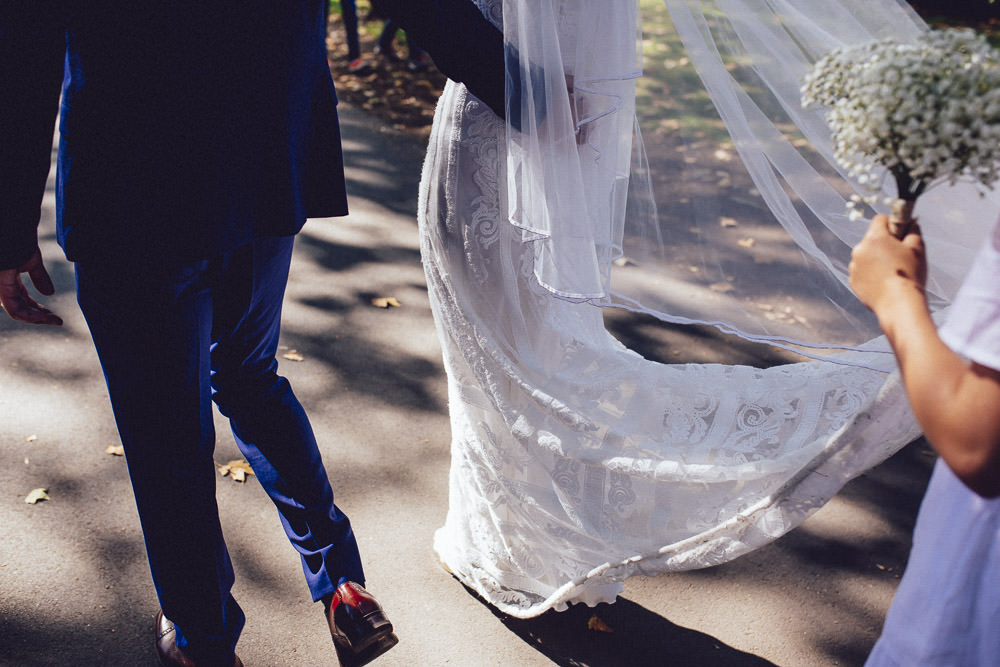 Dress Gown Bride Bridal Veil Grace Loves Lace Straps Train Clapton Country Club Wedding Curious Rose Photography