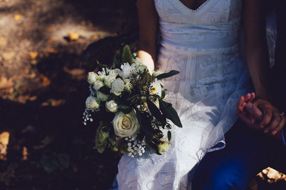 Bouquet Flowers Bride Bridal White Greenery Rose Clapton Country Club Wedding Curious Rose Photography