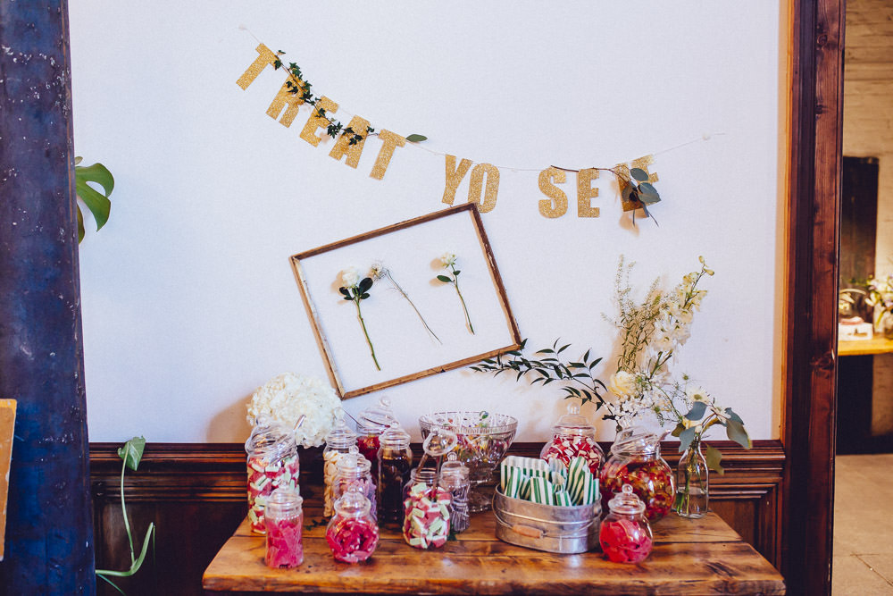 Sweets Sweetie Table Clapton Country Club Wedding Curious Rose Photography