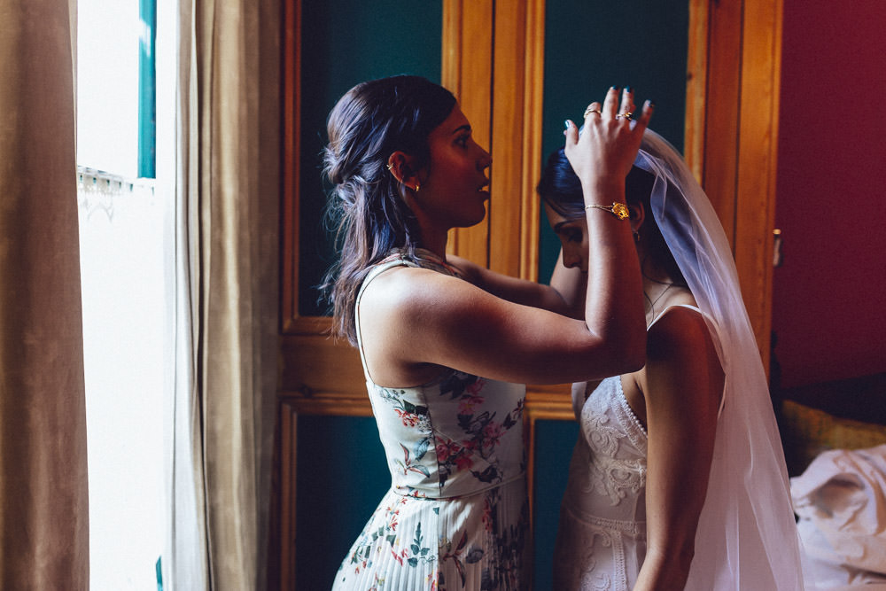 Dress Gown Bride Bridal Veil Grace Loves Lace Straps Train Clapton Country Club Wedding Curious Rose Photography