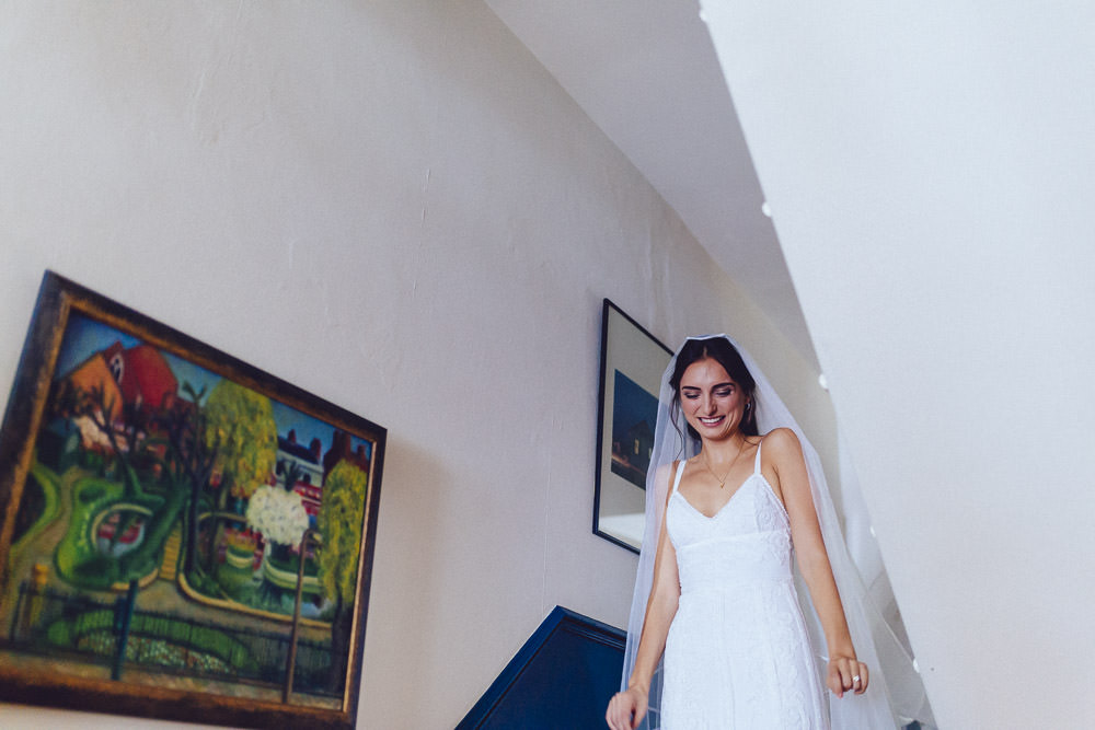 Dress Gown Bride Bridal Veil Grace Loves Lace Straps Train Clapton Country Club Wedding Curious Rose Photography