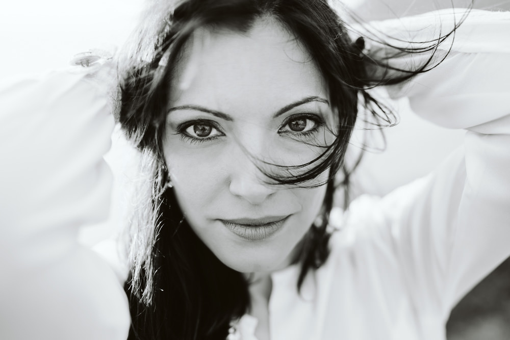 Bride Bridal Make Up Clifftop Portugal Wedding Ideas John Barwood Photography