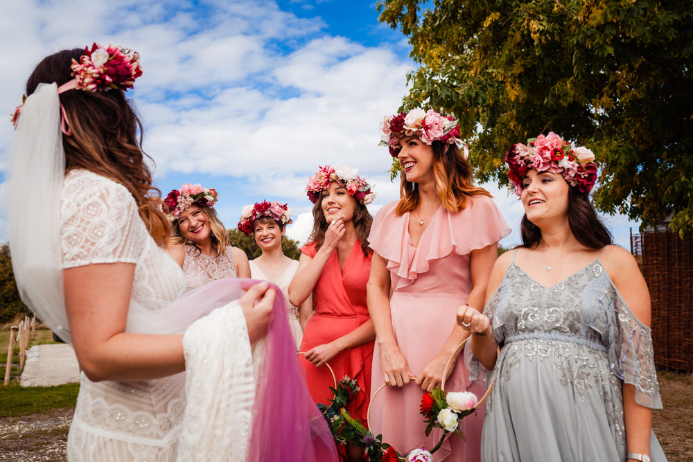 Colourful Festival Party Wedding Emma and Rich Photography