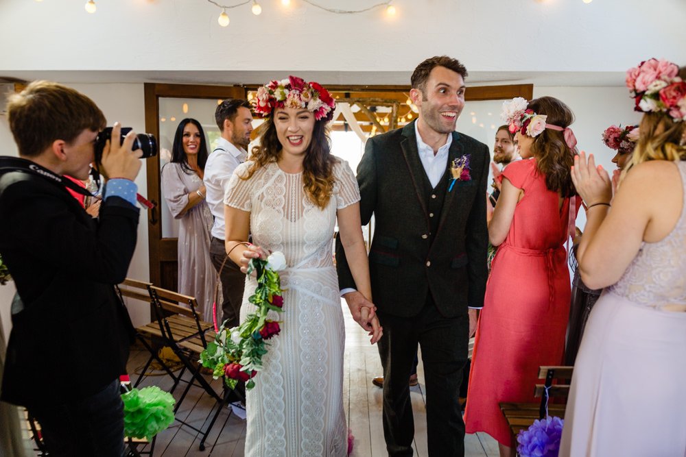 Colourful Festival Party Wedding Emma and Rich Photography