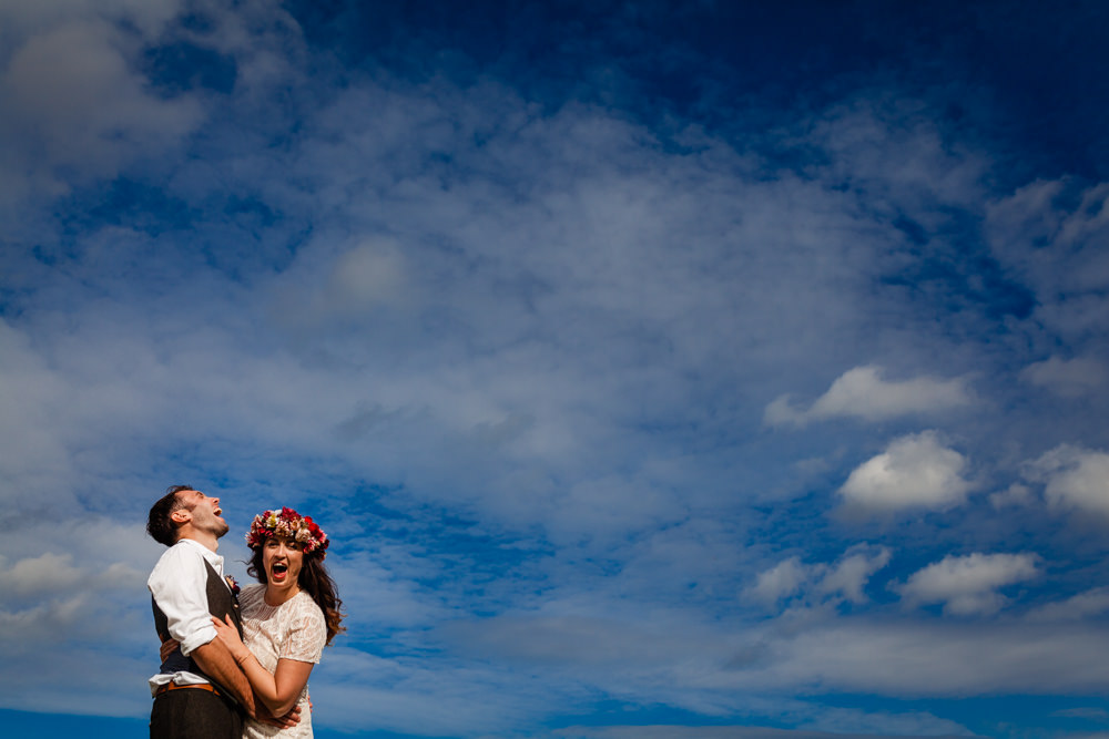 Colourful Festival Party Wedding Emma and Rich Photography