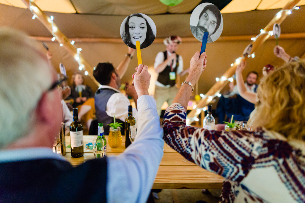 Colourful Festival Party Wedding Emma and Rich Photography