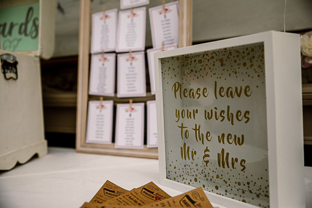 Wish Box Guest Book Coniston Hotel Wedding Hayley Baxter Photography