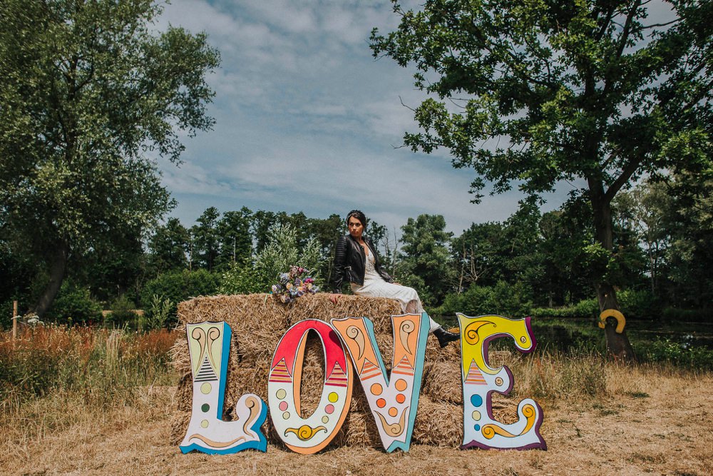 Colourful Pretty Floral Tipi Boho Wedding Ideas Purple Pear Tree Photography