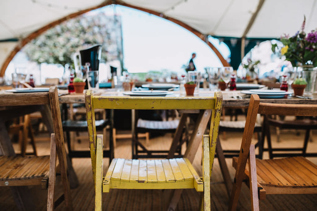 Rustic Vintage Chairs Eco Friendly Wedding The Stag and the Doe