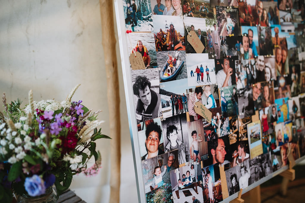 Photo Decor Wall Eco Friendly Wedding The Stag and the Doe