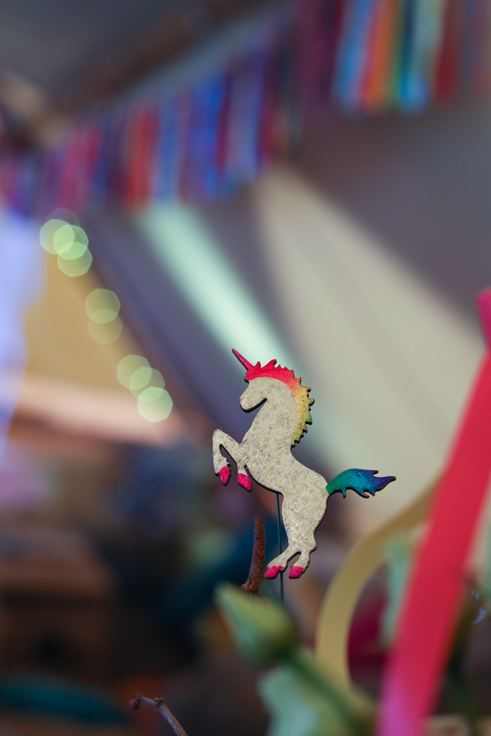 Unicorn Decor Enchanted Garden Events Wedding Sharon Cooper Photography