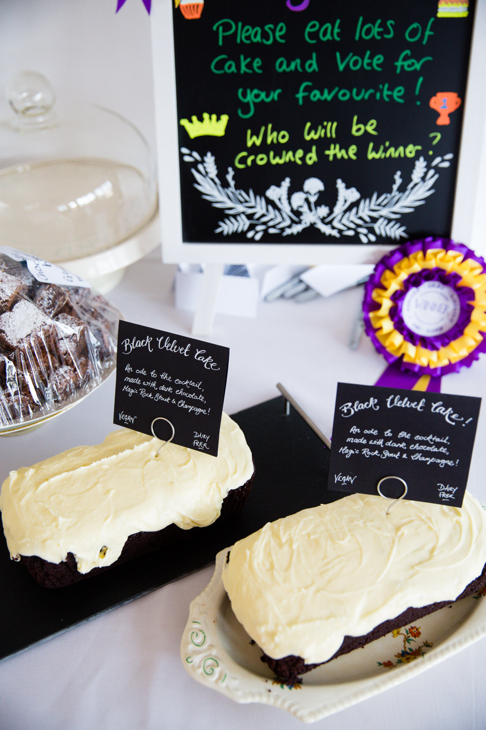 Cake Bake Off Contest Enchanted Garden Events Wedding Sharon Cooper Photography