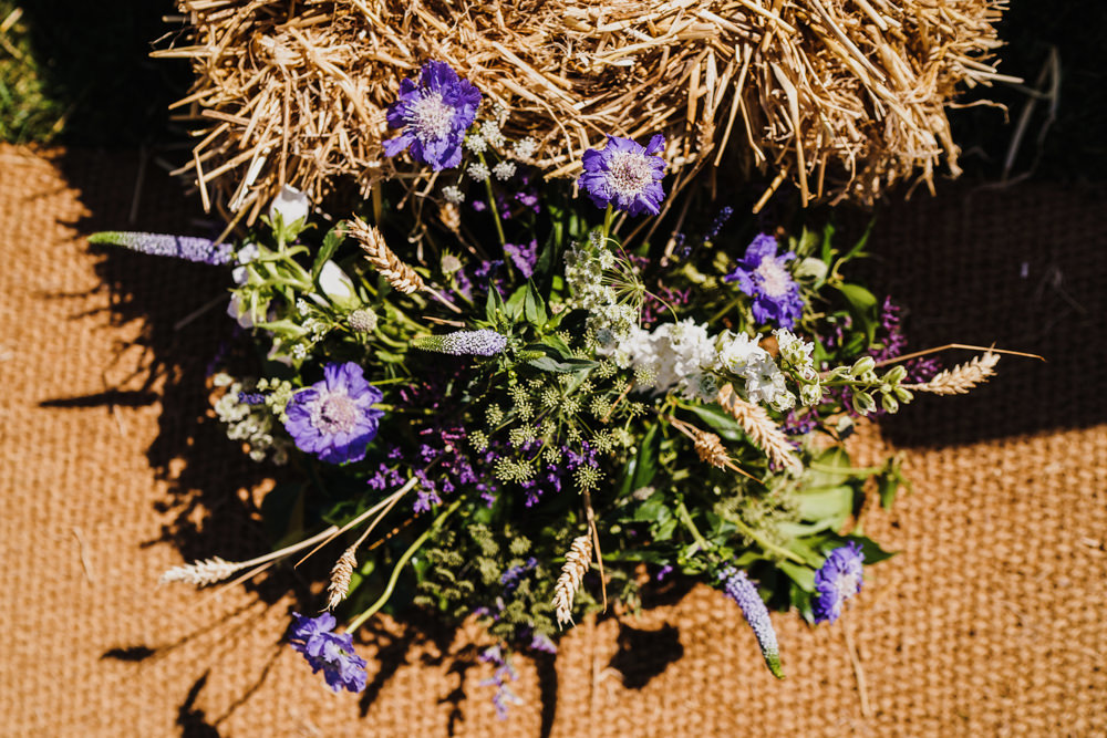 Tractor Trailer Transport Flowers Godwick Hall Wedding Rob Dodsworth Photography