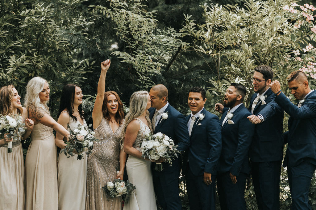 Greenhouse Garden Washington Wedding Beginning and End Photography