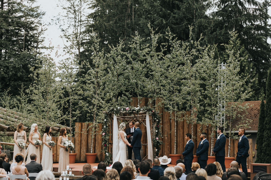 Greenhouse Garden Washington Wedding Beginning and End Photography