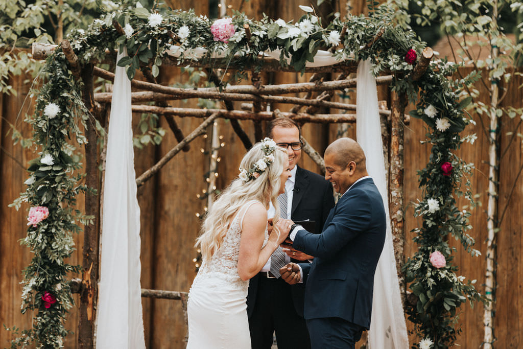 Greenhouse Garden Washington Wedding Beginning and End Photography