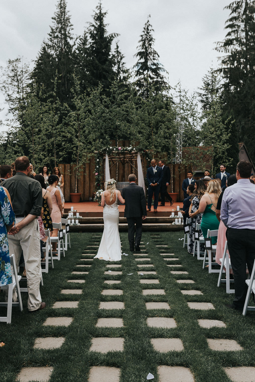 Greenhouse Garden Washington Wedding Beginning and End Photography