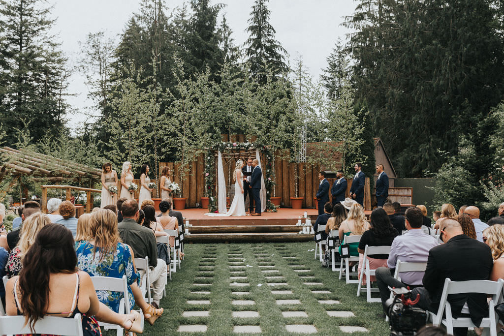 Greenhouse Garden Washington Wedding Beginning and End Photography