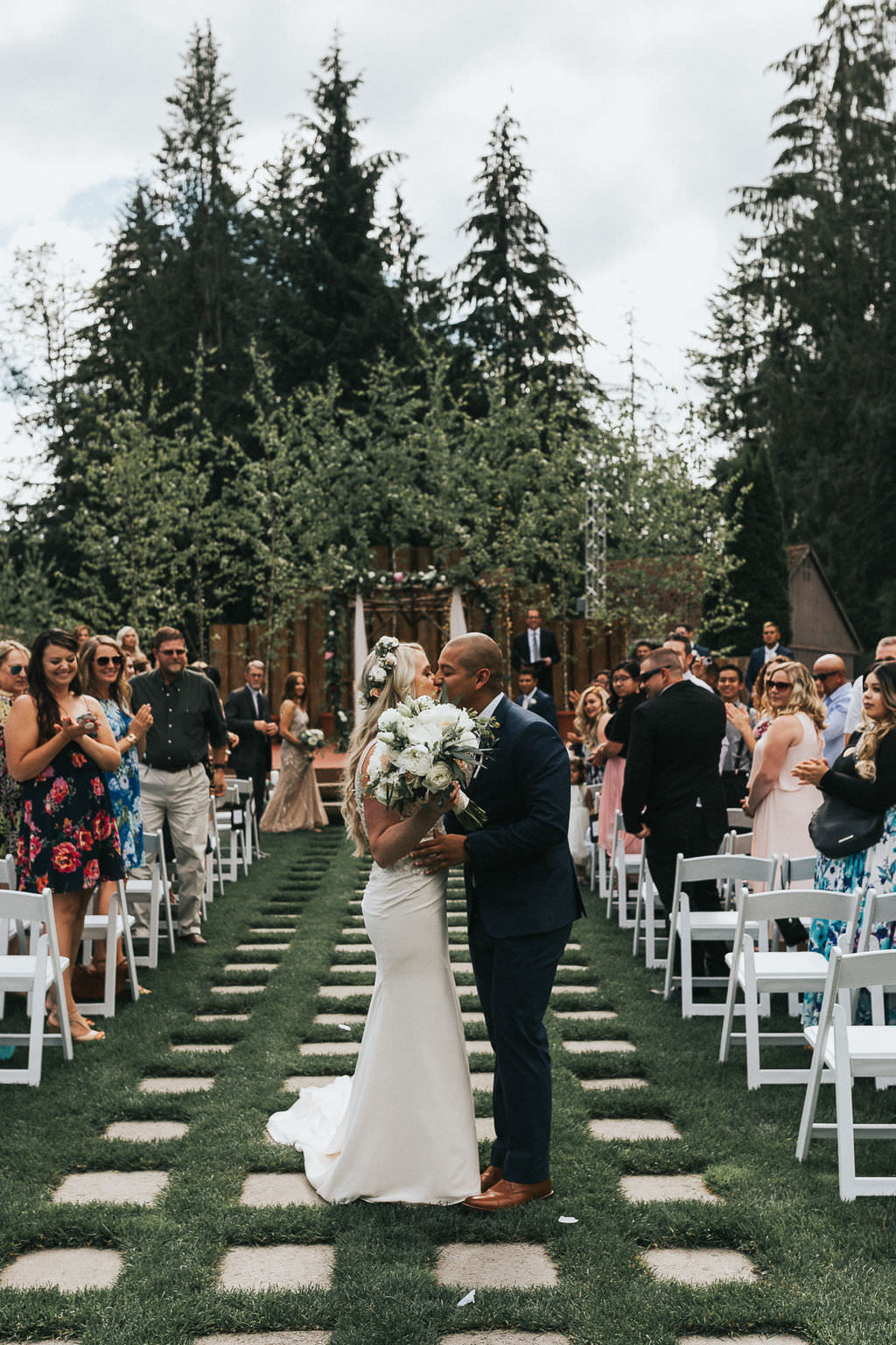 Greenhouse Garden Washington Wedding Beginning and End Photography