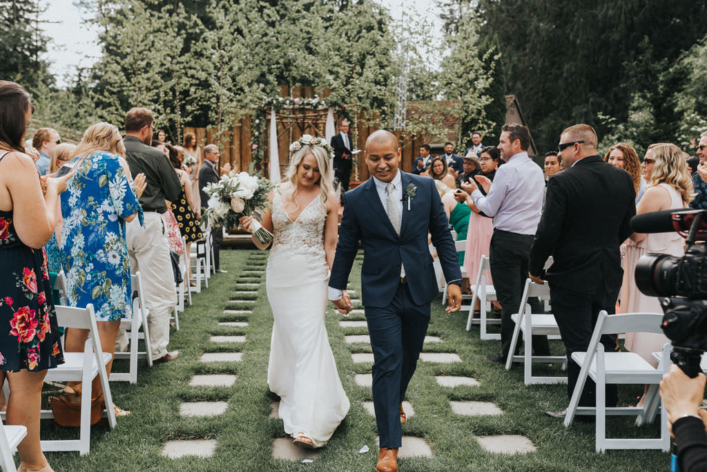 Greenhouse Garden Washington Wedding Beginning and End Photography