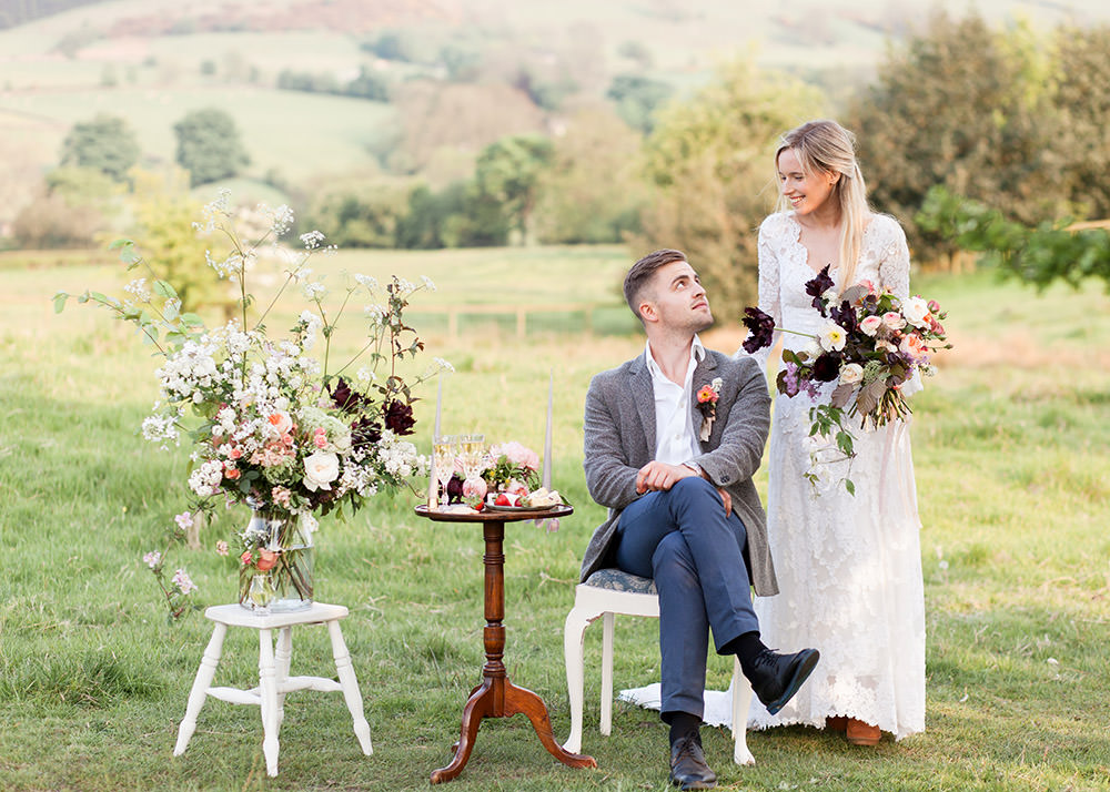 Light Airy Summer Wedding Ideas Charlotte Palazzo Photography