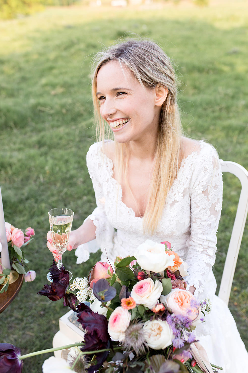 Bride Bridal Hair Up Do Style Natural Light Airy Summer Wedding Ideas Charlotte Palazzo Photography