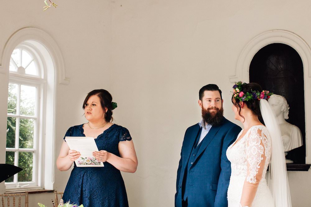 Micklefield Hall Wedding Red On Blonde Photography