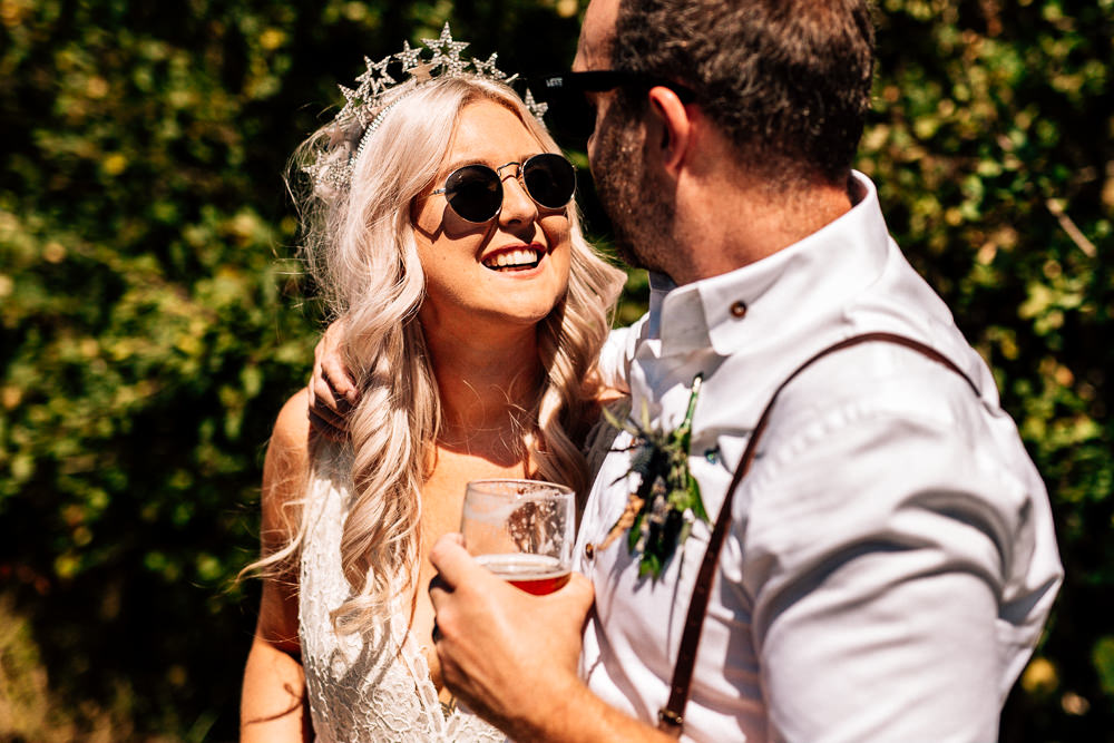 Sunglasses Bride Bridal Accessory Park House Barn Wedding Fairclough Studios